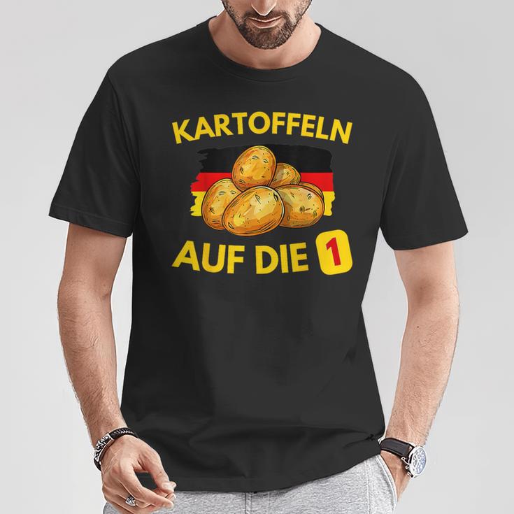 German Kartoffeln Auf 1 T-Shirt Lustige Geschenke