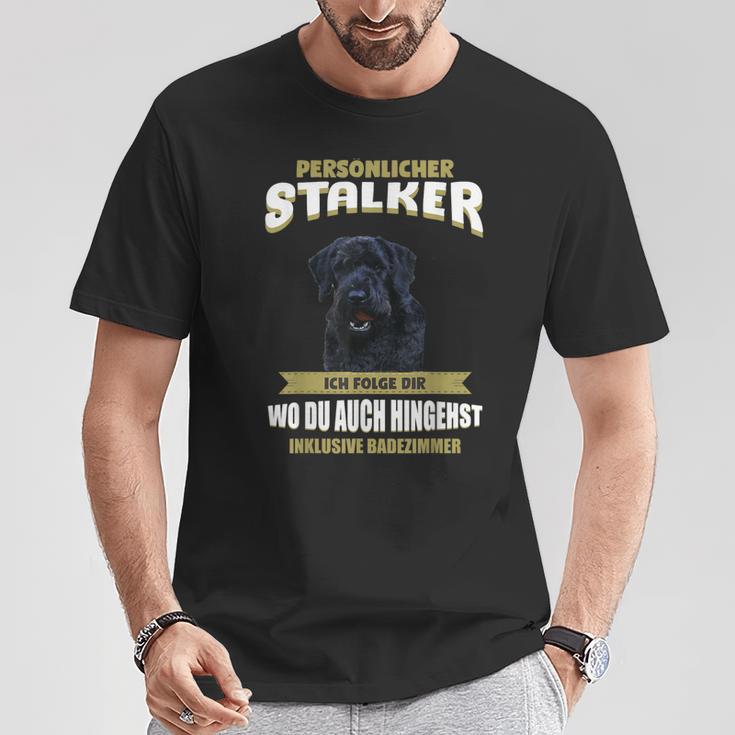 Giant Schnauzer With Giant Schnauzer Dog Motif T-Shirt Lustige Geschenke