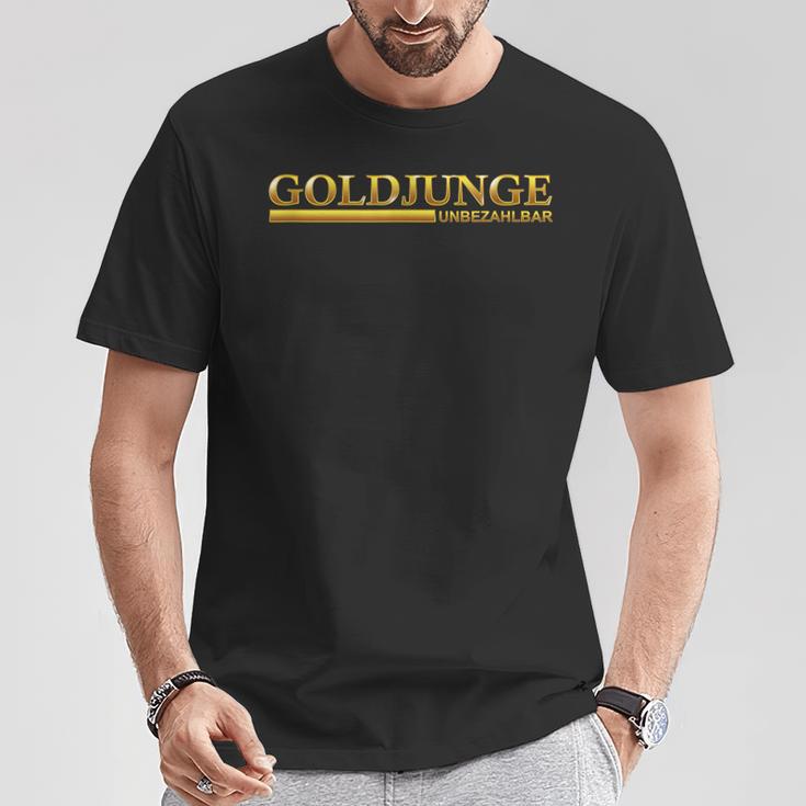 Golden Young Lettering T-Shirt Lustige Geschenke