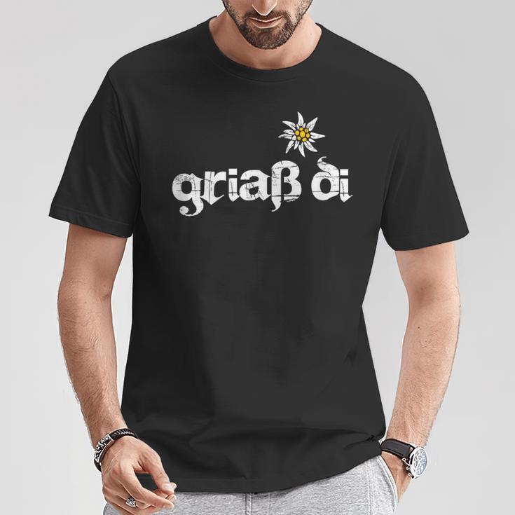 Griaß Di T-Shirt Lustige Geschenke