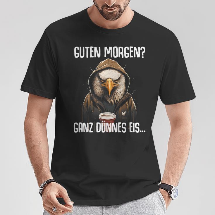 Guten Morgen Ganz Dünnes Eise T-Shirt Lustige Geschenke