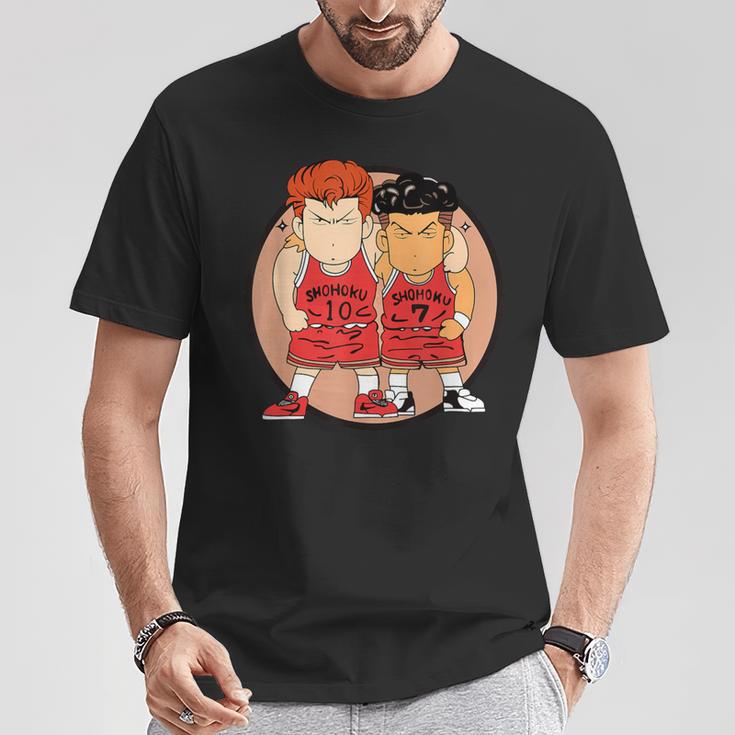 Hanamichi Sakuragi And Kaede Rukawa T-Shirt Lustige Geschenke