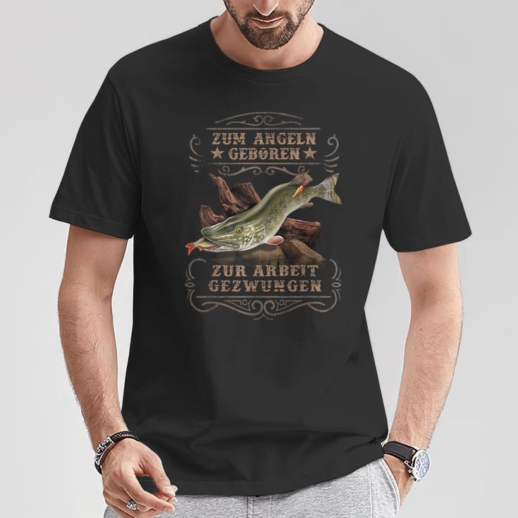 Hecht Angler Saying T-Shirt Lustige Geschenke