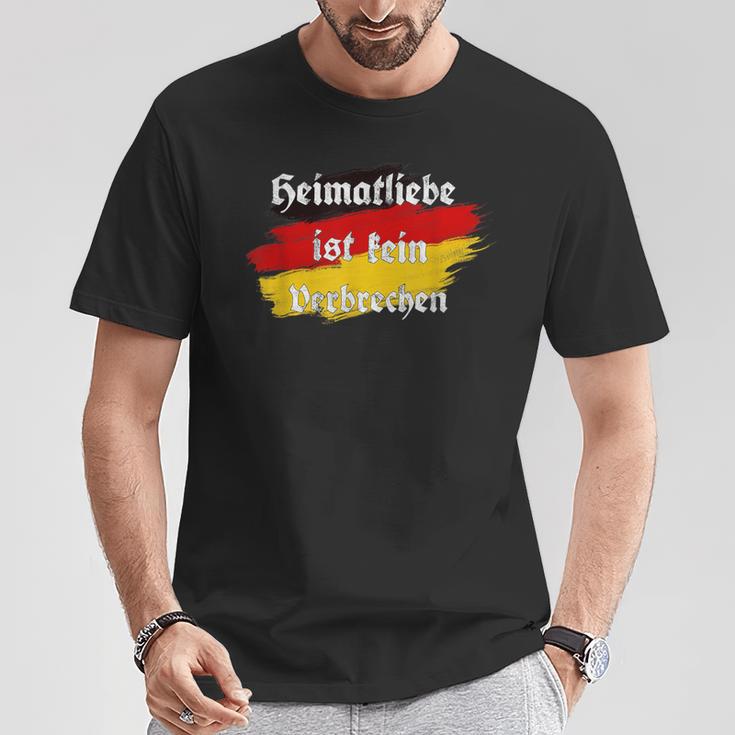 Heimatliebe Ist Keinerbrechen German Classic T-Shirt Lustige Geschenke