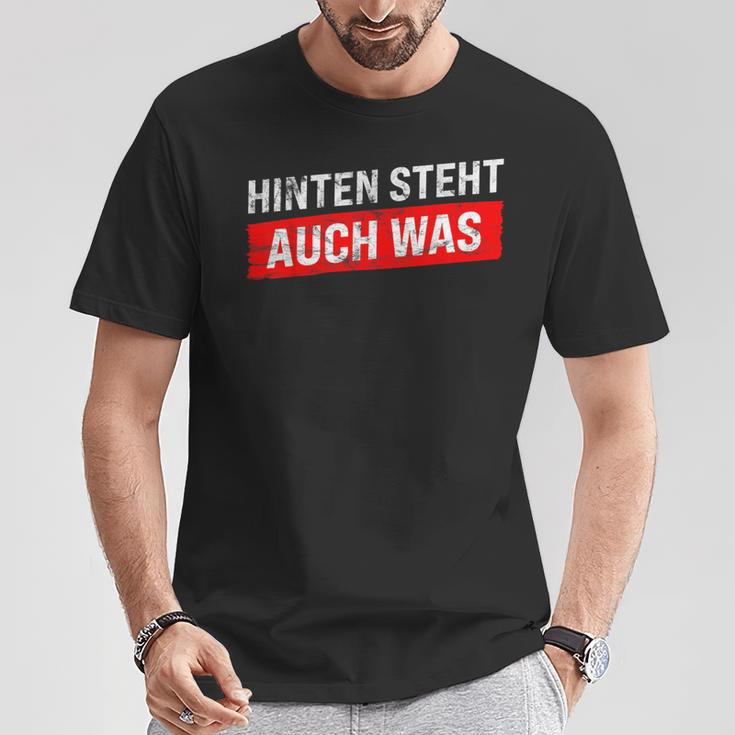 Hinten Steht Auch Was Lustiger Cooler Saying T-Shirt Lustige Geschenke