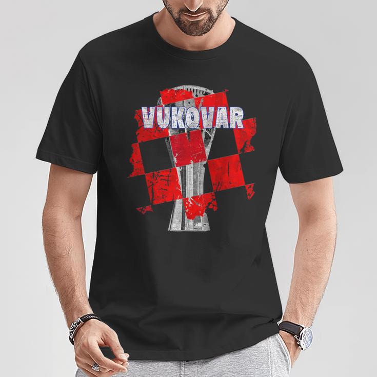 Hrvatskaukovarodotoranj Croatia T-Shirt Lustige Geschenke