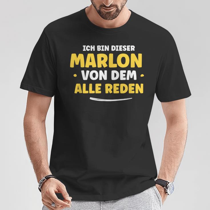 Ich Bin Dieser Marlon T-Shirt Lustige Geschenke