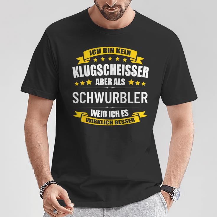 Ich Bin Kein Klugscheisser Schwurbler Conspiracy Theory T-Shirt Lustige Geschenke