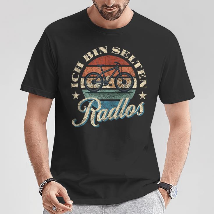 Ich Bin Selten Radlos Biker Bicycle Mtb T-Shirt Lustige Geschenke