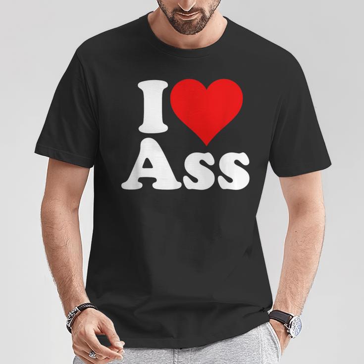 Ich Liebe Herzarsch German T-Shirt Lustige Geschenke