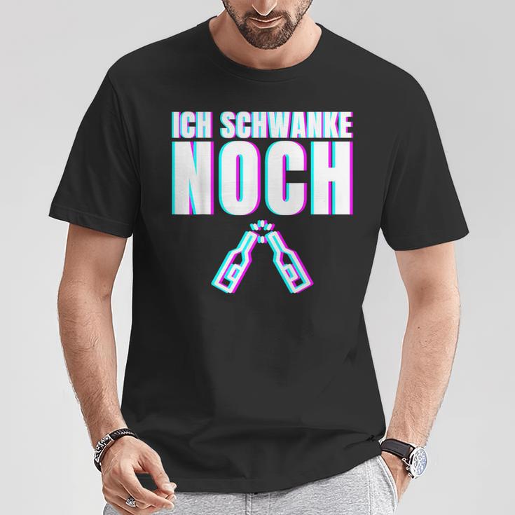 Ich Schwanke Noch Malle Ikke Dolphin Party Outfit T-Shirt Lustige Geschenke