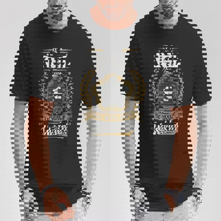 It's A Grell Thing You Wouldn't Understand Personalized Last Name Grell Family Crest Coat Of Arm T-Shirt Funny Gifts