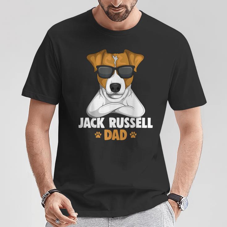 Jack Russell Terrier Dad Dog T-Shirt Lustige Geschenke