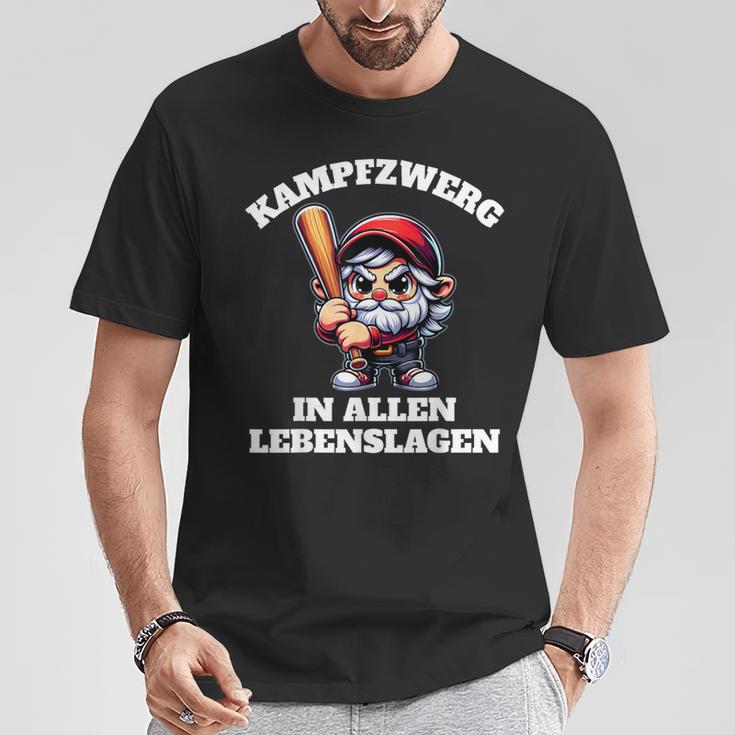 Kampffzwerg In Allen Lebenslagen T-Shirt Lustige Geschenke