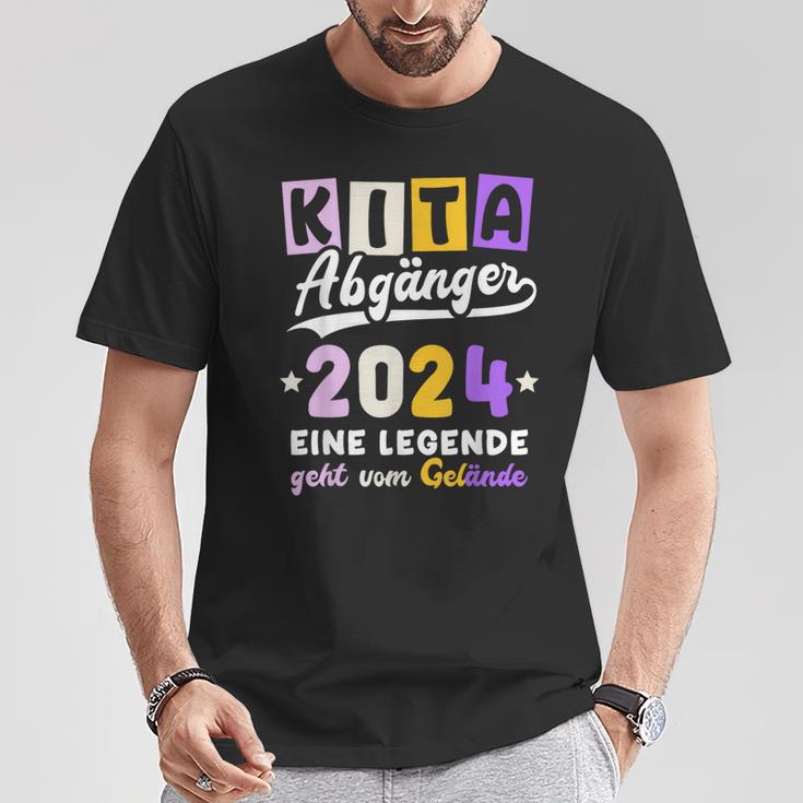 Kita Abgänger 2024 Kindergarten Farewell Graduation T-Shirt Lustige Geschenke