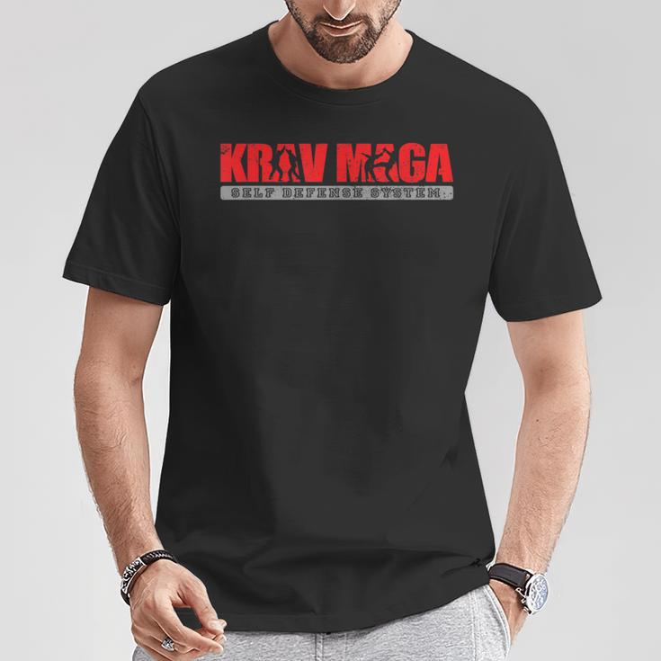 Krav Maga Self-Defense Martial Arts From Israel T-Shirt Lustige Geschenke