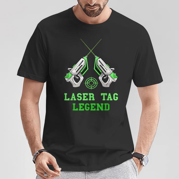 Laser Tag Legend Lasertag Player Indoor Game Sports Team T-Shirt Lustige Geschenke