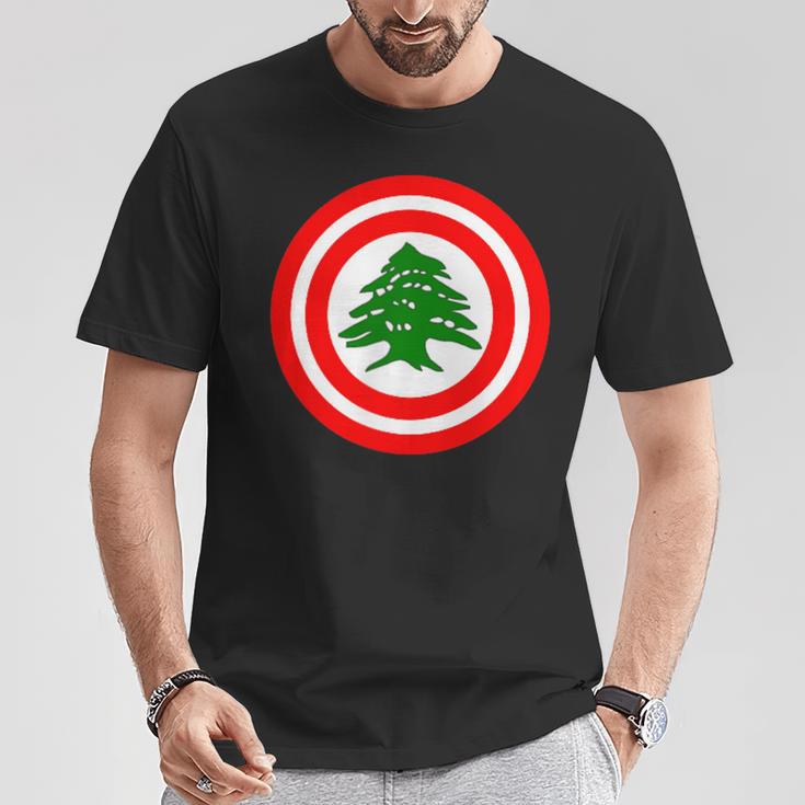 Lebanese Flag Lebanon Revolution Beirut Protest Demo T-Shirt Lustige Geschenke