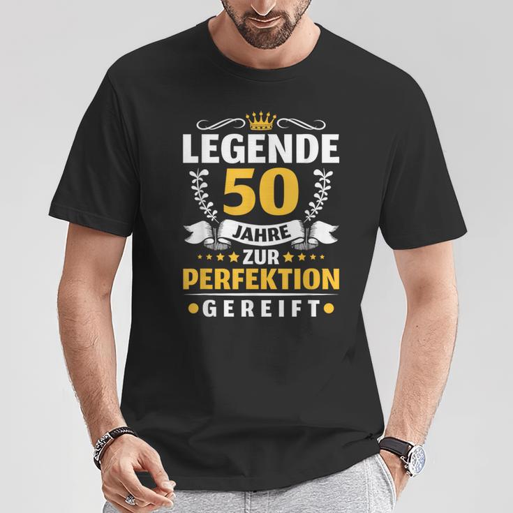 Legende 50 Jahre Zur Perfektion Gereift 50Th Birthday T-Shirt Lustige Geschenke