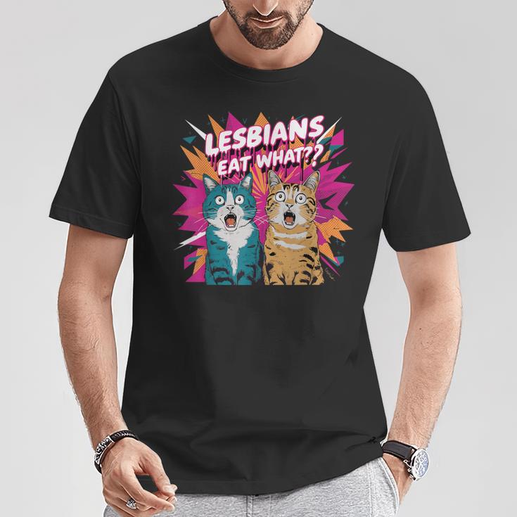 Lesbians Eat What T-Shirt Lustige Geschenke