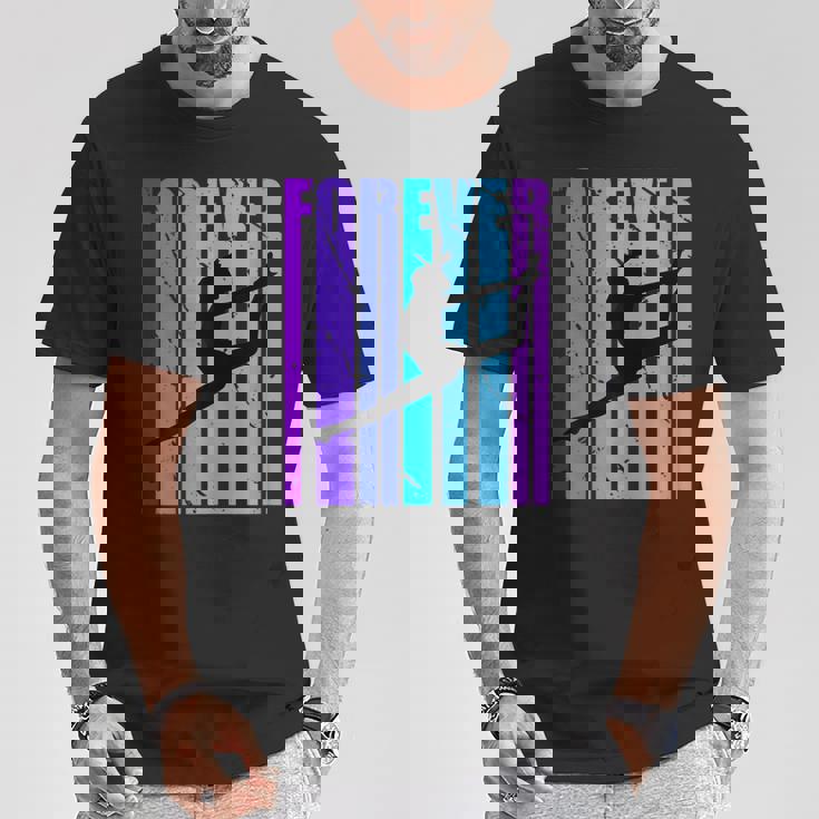 A Los Fanáticos De Forever Dance Retrointage Y De Temporada Desgastados Les Encanta Lo Cool Camiseta unisex Regalos divertidos