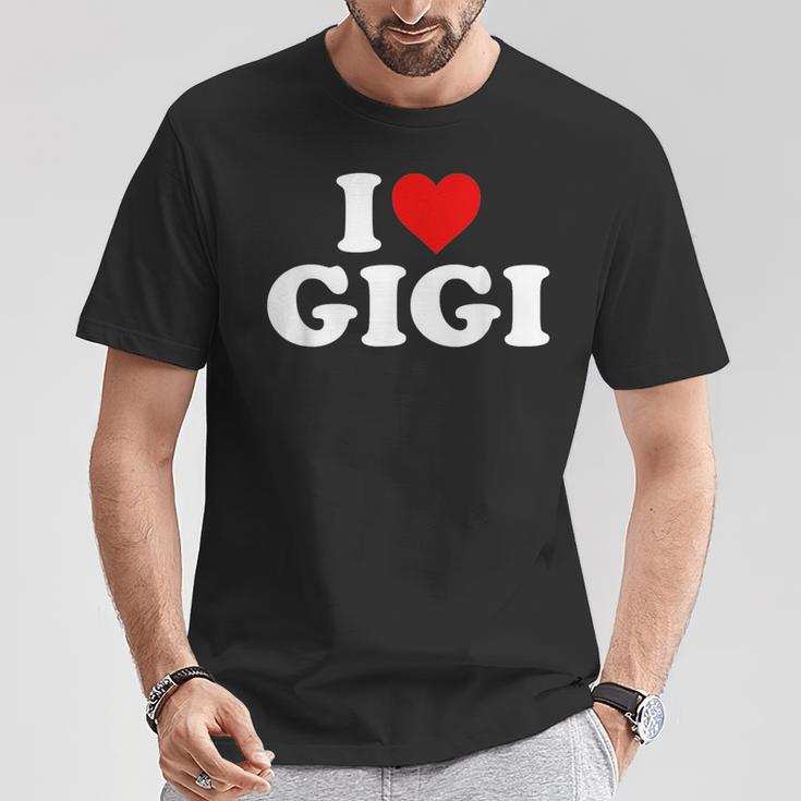 I Love Gigi T-Shirt Lustige Geschenke