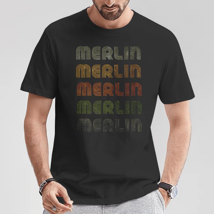 Love Heart Merlin GrungeVintage Style Merlin T-Shirt Lustige Geschenke