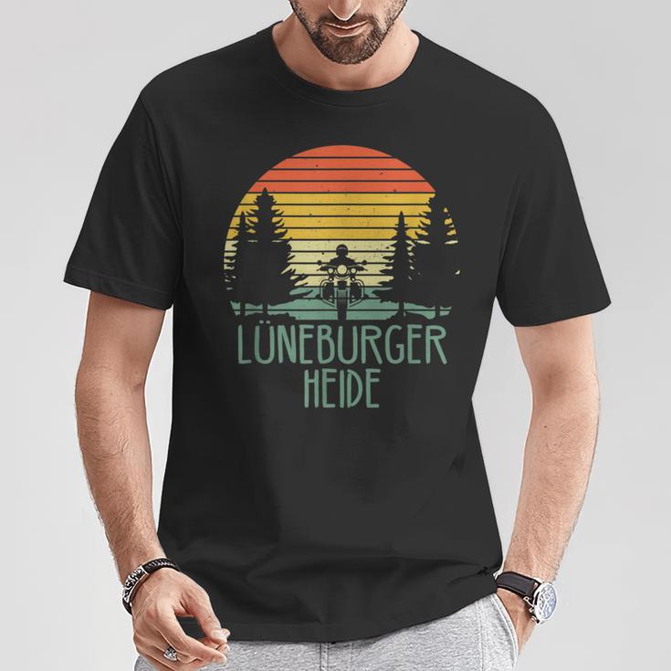 Lüneburg Heide I Celle Motorcycle For Hikers And Biker T-Shirt Lustige Geschenke