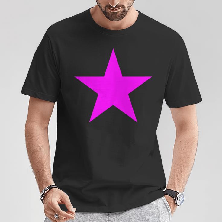 Magenta Star Onarious Colours T-Shirt Lustige Geschenke