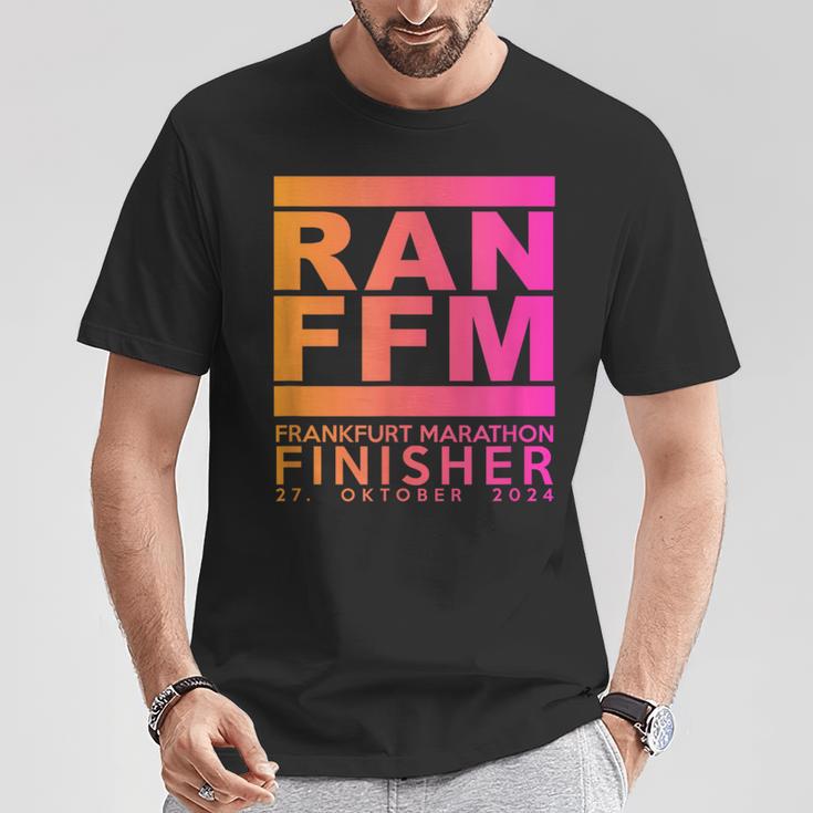 Marathon Frankfurt 2024 Finisher T-Shirt Lustige Geschenke