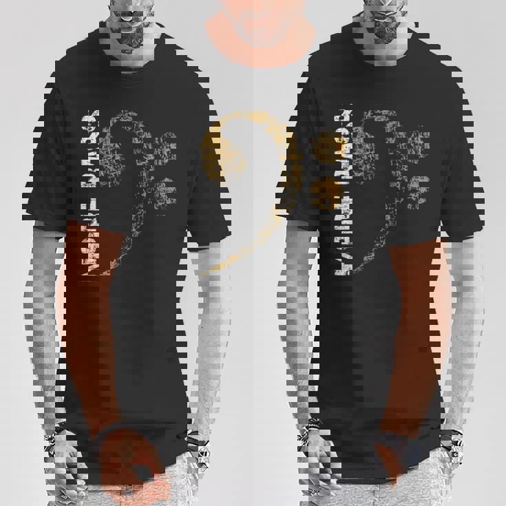 Más Bajos Clave De Sol Contrabajo Camiseta unisex Regalos divertidos