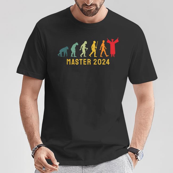 Master Geschafft 2024 T-Shirt Lustige Geschenke