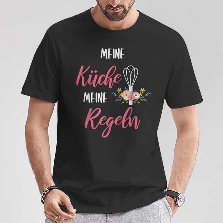 Meine Küche Meine Regelen My Kitchen My Rules T-Shirt Lustige Geschenke