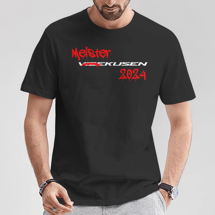 Meister Cup Winner 2024 Leverkusen T-Shirt Lustige Geschenke