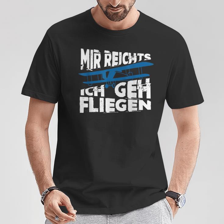 Mir Reicht's Ich Geh Fliegen Sailflyer Hobby Slogan T-Shirt Lustige Geschenke