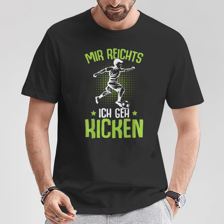 Mir Reichts Ich Geh Kick Football Player Children's Boys T-Shirt Lustige Geschenke