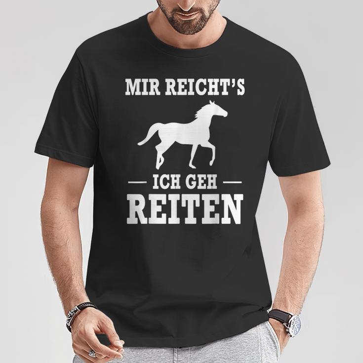 Mir Reicht's Ich Geh Riten Slogan T-Shirt Lustige Geschenke