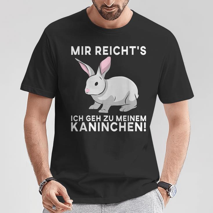 Mir Reichts Ich Geh Zu Mein Rabinchen Cute Rabbit T-Shirt Lustige Geschenke