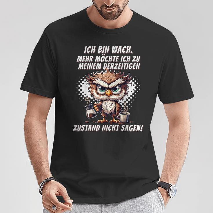 Müde Faul Ich Will Schlafen Pyjamas Morgenmuffel T-Shirt Lustige Geschenke