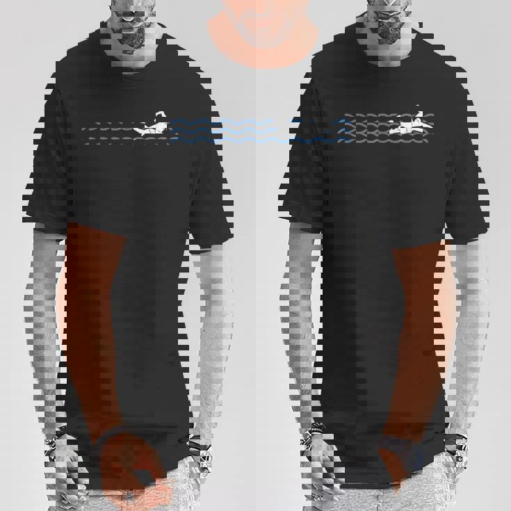 Nadadores Nadadores Nadadores Natación Para Hombres Natación Camiseta unisex Regalos divertidos