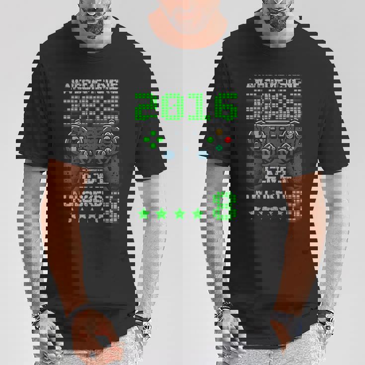 Nivel 8Ideojugador Desbloqueado 8 Años 2016 Camiseta unisex Regalos divertidos
