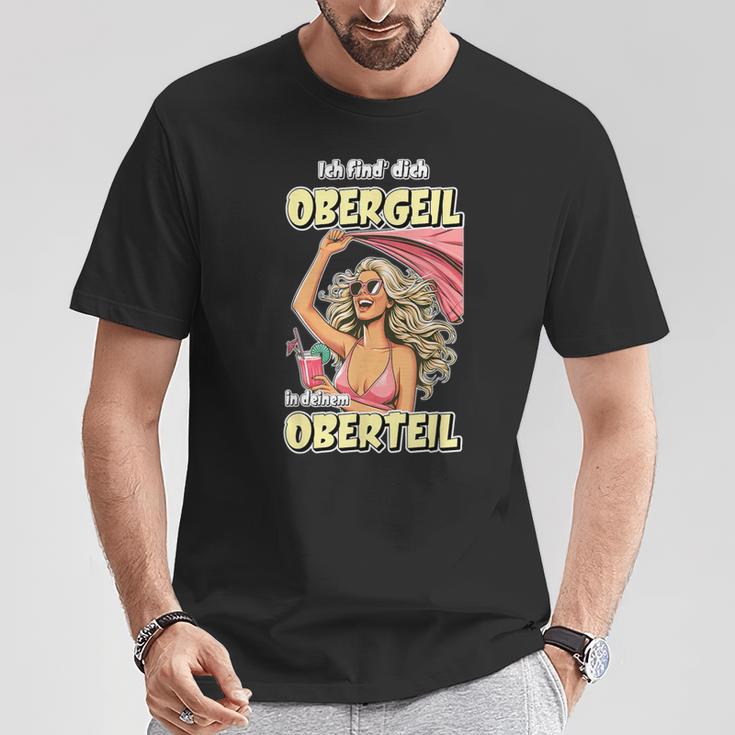 Obergeil Malle Party Malle Hit 2024 Glück Isi T-Shirt Lustige Geschenke