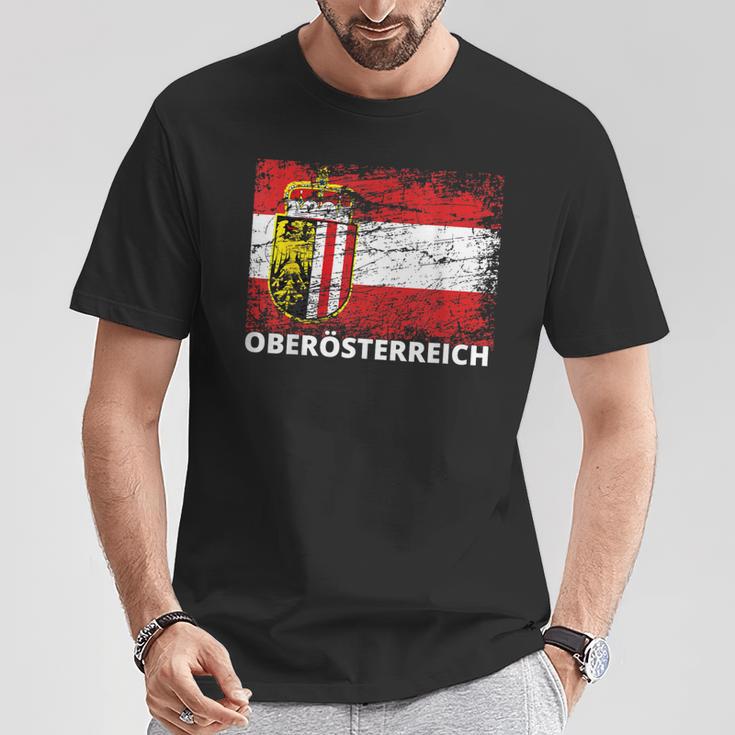 Oberösterreich OberösterreicherIn Österreich Pride Oö S T-Shirt Lustige Geschenke