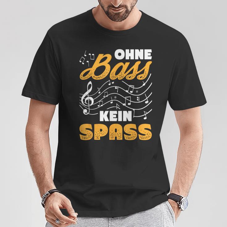 Ohne Bass Kein Spaß Chor Sänger Orchestra T-Shirt Lustige Geschenke