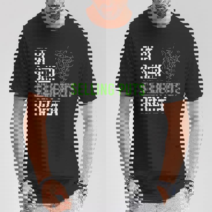 Opciones Tradingender Puertos Cubiertos Para Opciones Trader Cuello Camiseta unisex Regalos divertidos