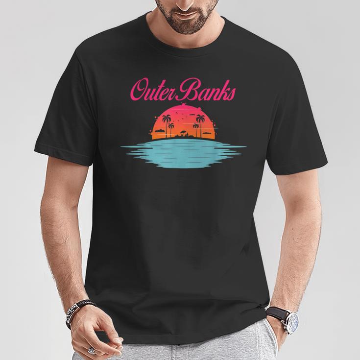 Outer Banks Islands Nc T-Shirt Lustige Geschenke