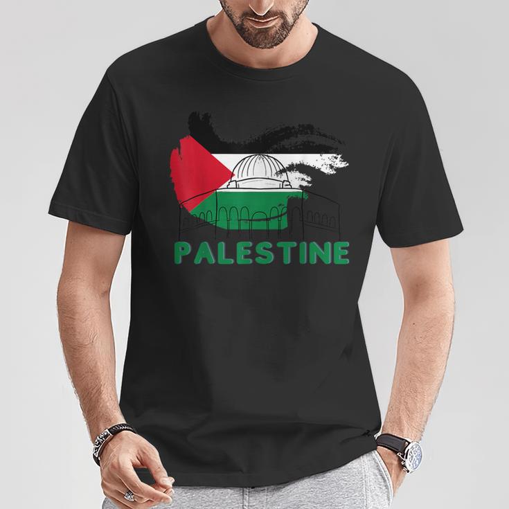 Palestine Flag Palestine T-Shirt Lustige Geschenke