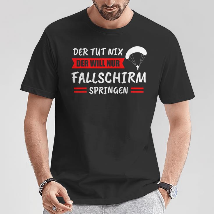 Paratrooper Parachute T-Shirt Lustige Geschenke