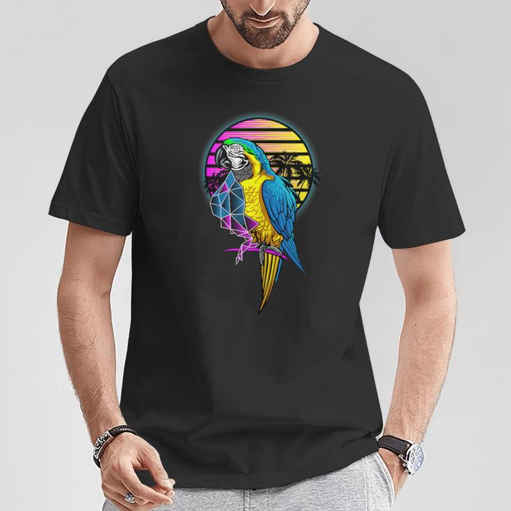 Parrots Summer Streetwear Party Fashion T-Shirt Unique Gifts
