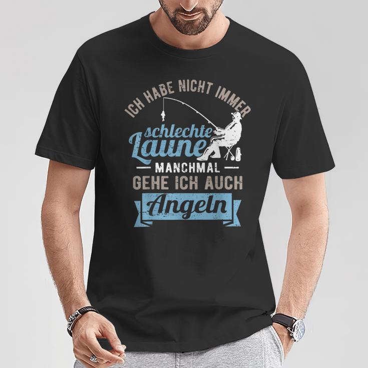 Petri Heil Fischer Manchmal Gehe Ich Auch Angeling S T-Shirt Lustige Geschenke